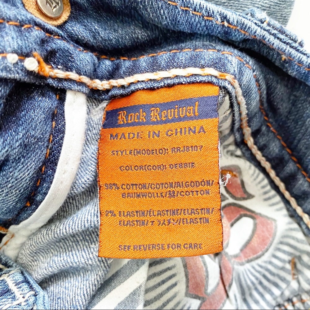 Rock Revival Debbie Bootcut SZ 27 - Picture 8 of 10